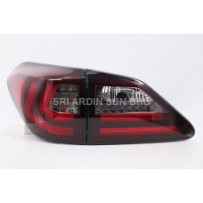 Lexus RX270 RX350 RX450 09-15 Red Clear Light Bar LED Tail Lamp